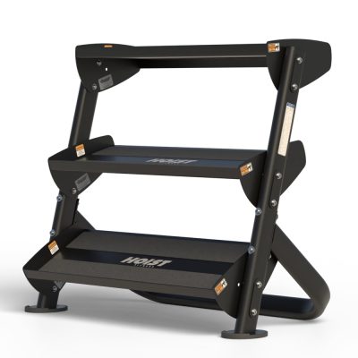 3rd Tier - HOIST 36inch HORIZONTAL DUMBBELL RACK (HF-5461-OPT-36-MB)
