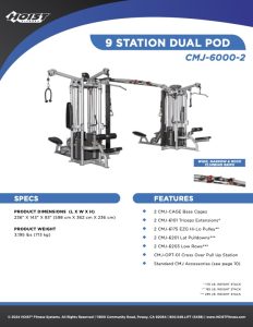 CMJ-6000-2 Spec Sheet