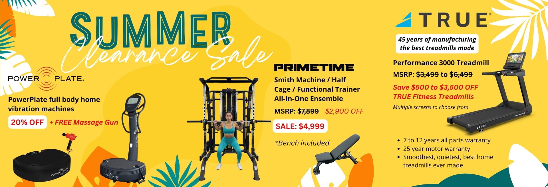 2026 Summer Clearance Sale at Fitness Gallery